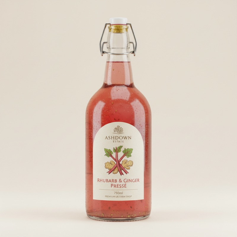Rhubarb & Ginger Pressé 750ml