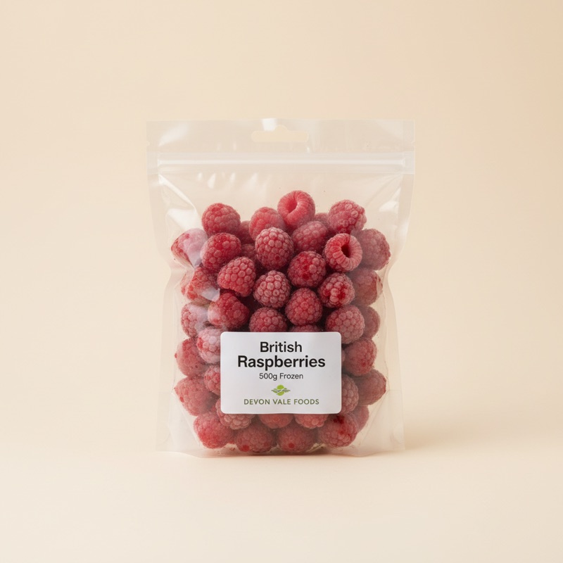 British Raspberries 500g Frozen