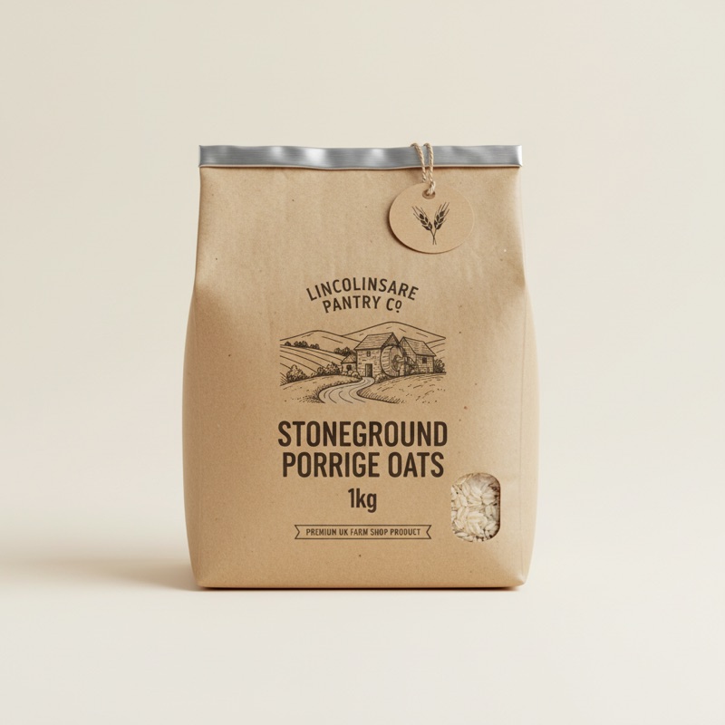 Stoneground Porridge Oats 1kg
