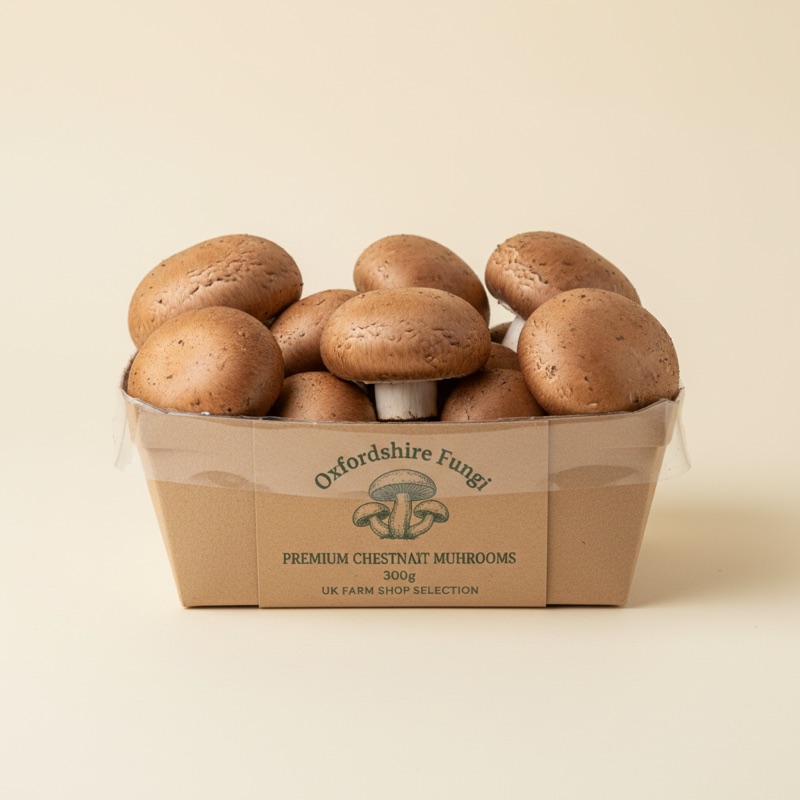 Chestnut Mushrooms 300g