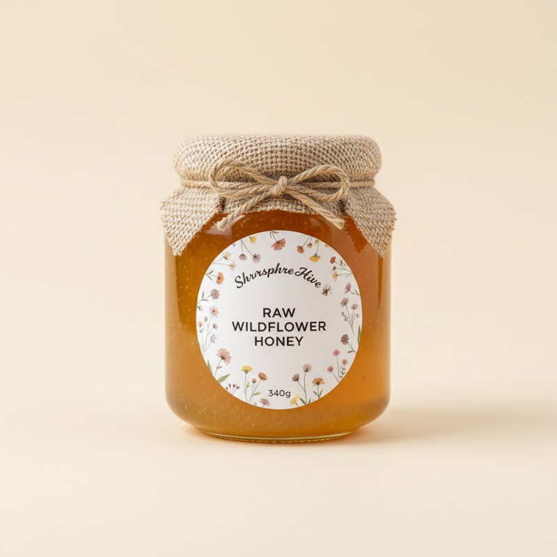 Raw Wildflower Honey 340g