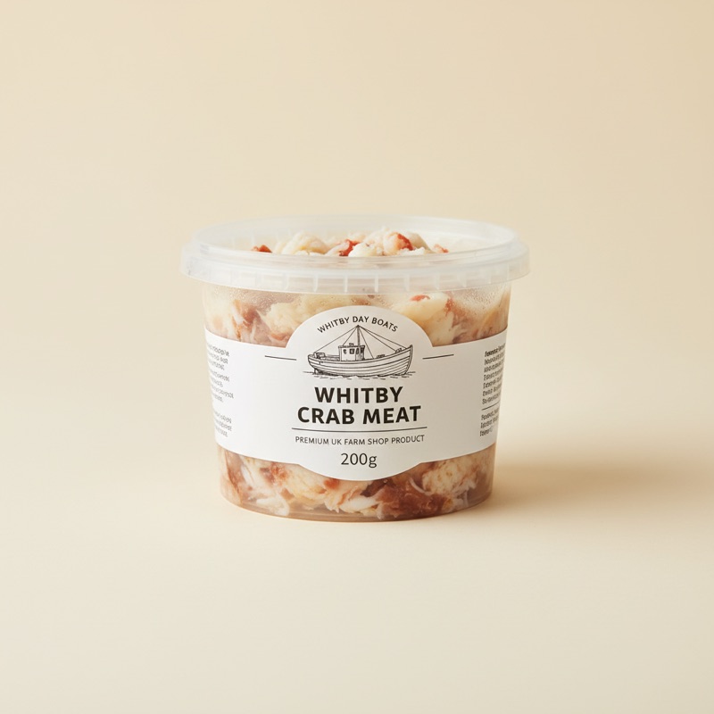 Whitby Crab Meat 200g