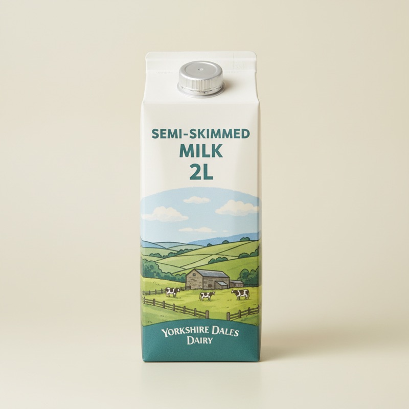 Semi-Skimmed Milk 2L