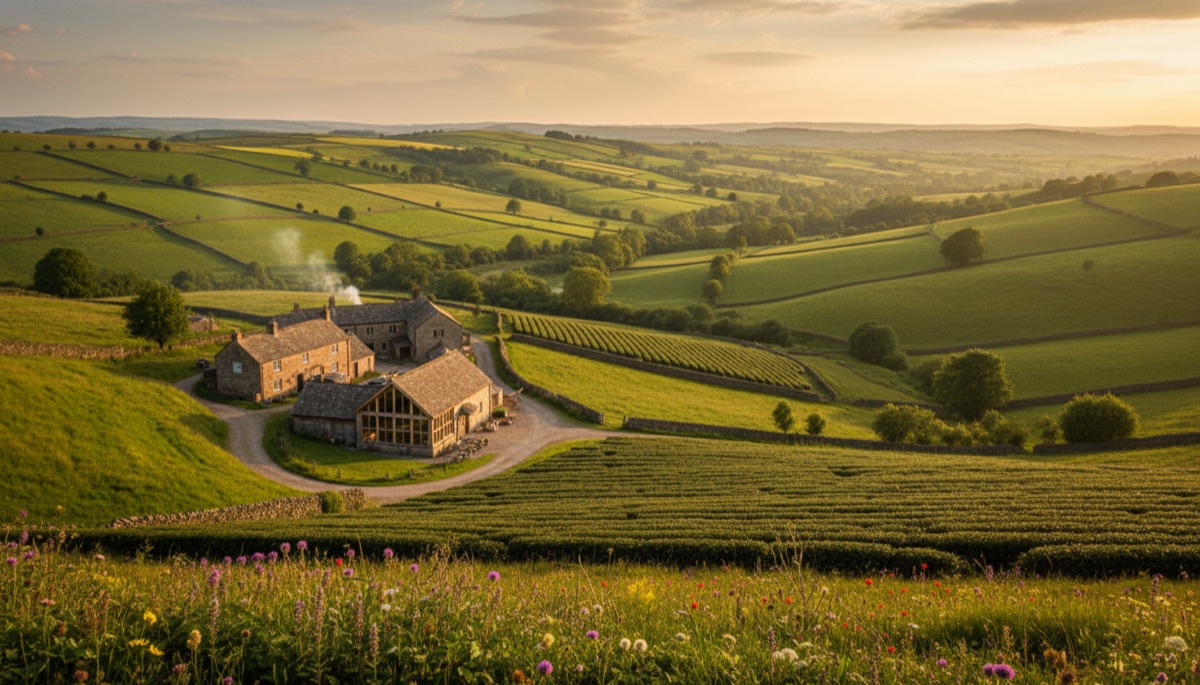 Yorkshire Tea Garden